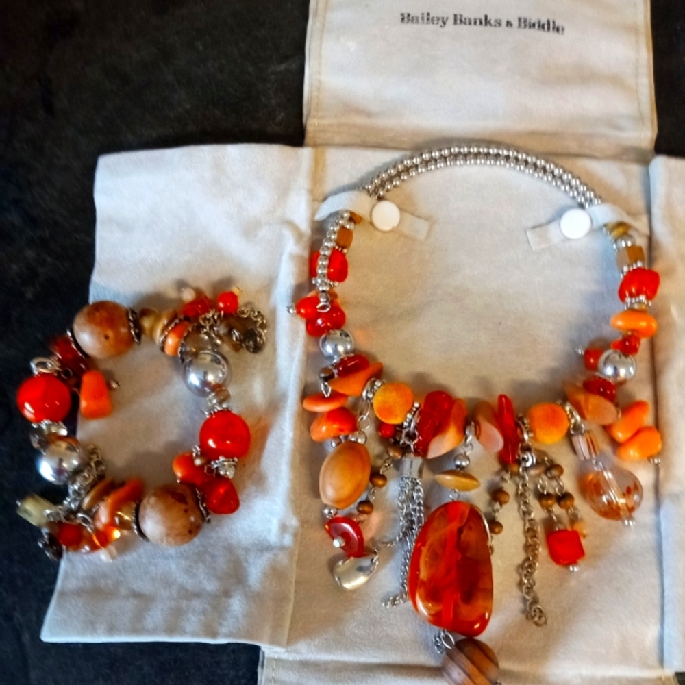 Necklace and matching Bracelet